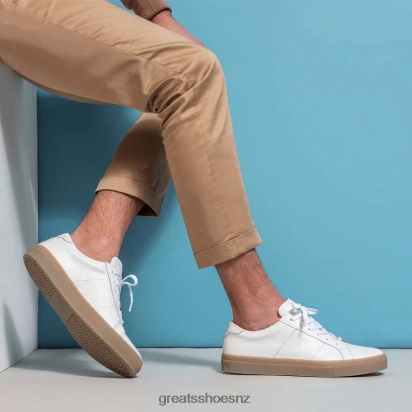GREATS Blanco Gum The Royale Shoes ZXBPJD18