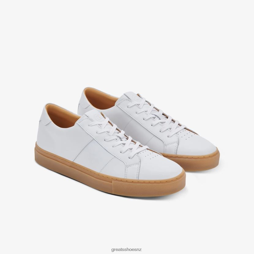 GREATS Blanco Gum The Royale Shoes ZXBPJD18