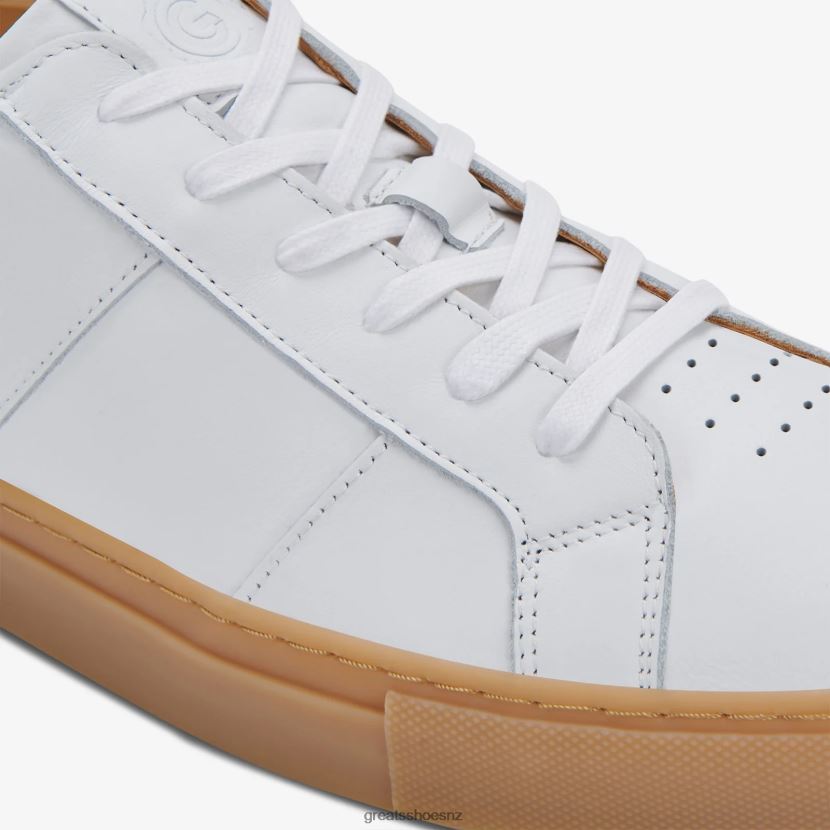 GREATS Blanco Gum The Royale Shoes ZXBPJD18