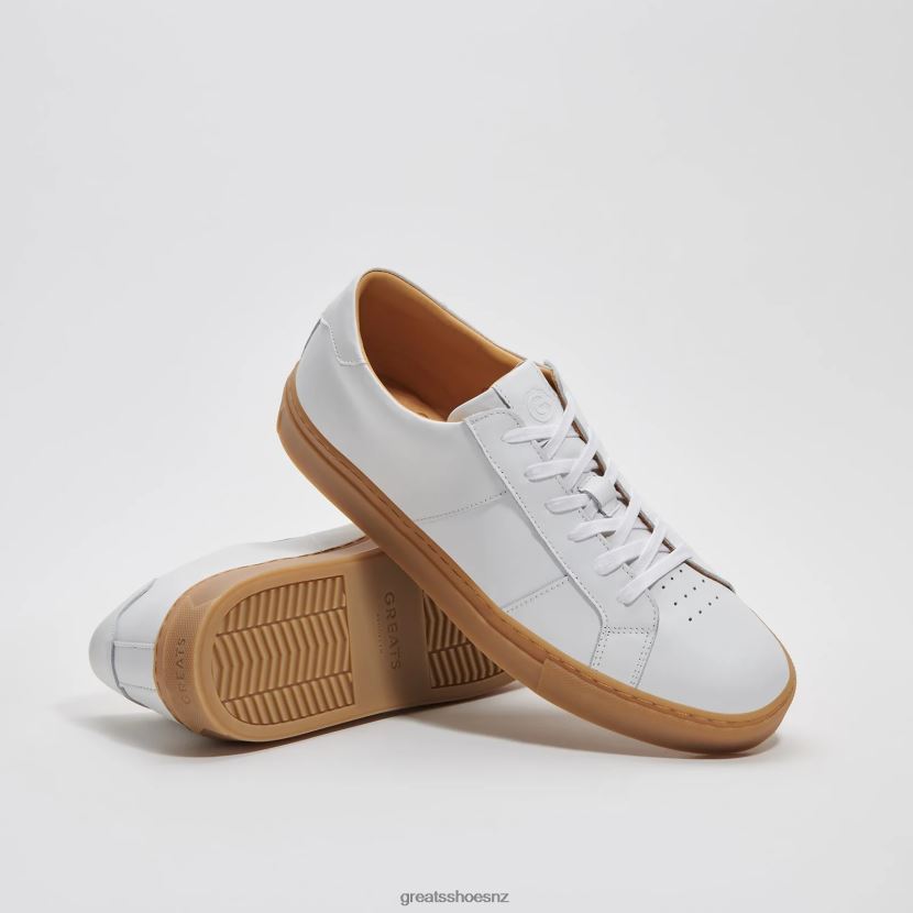 GREATS Blanco Gum The Royale Shoes ZXBPJD18