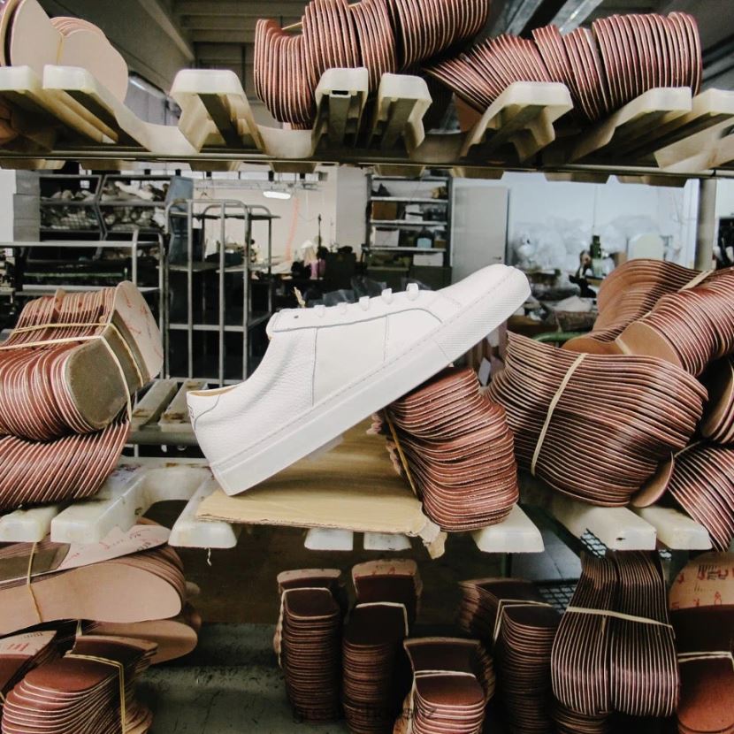 GREATS Blanco Gum The Royale Shoes ZXBPJD18