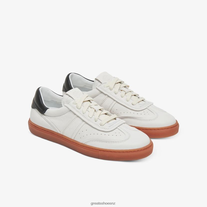 GREATS Blanco The Charlie Shoes ZXBPJD157