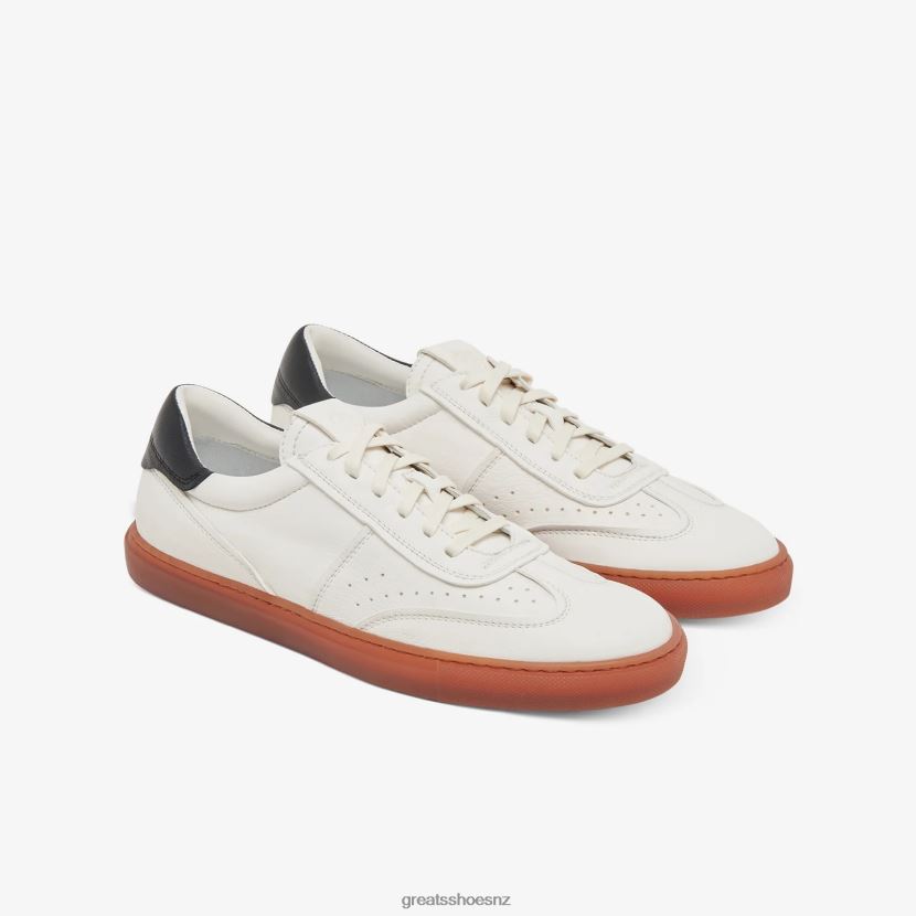GREATS Blanco The Charlie Shoes ZXBPJD50