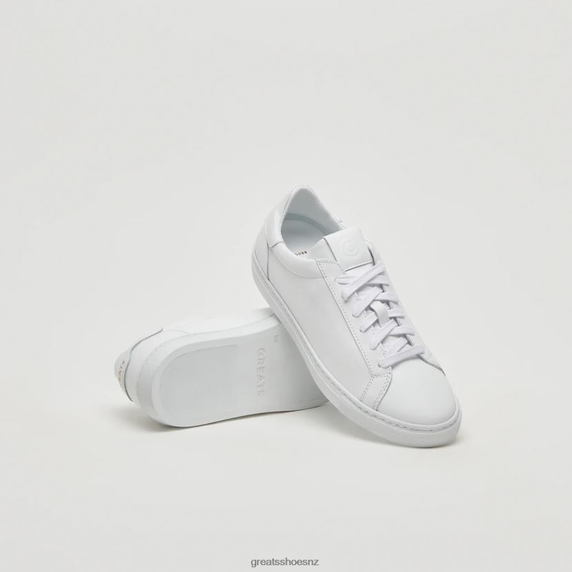 GREATS Blanco The Reign Shoes ZXBPJD151