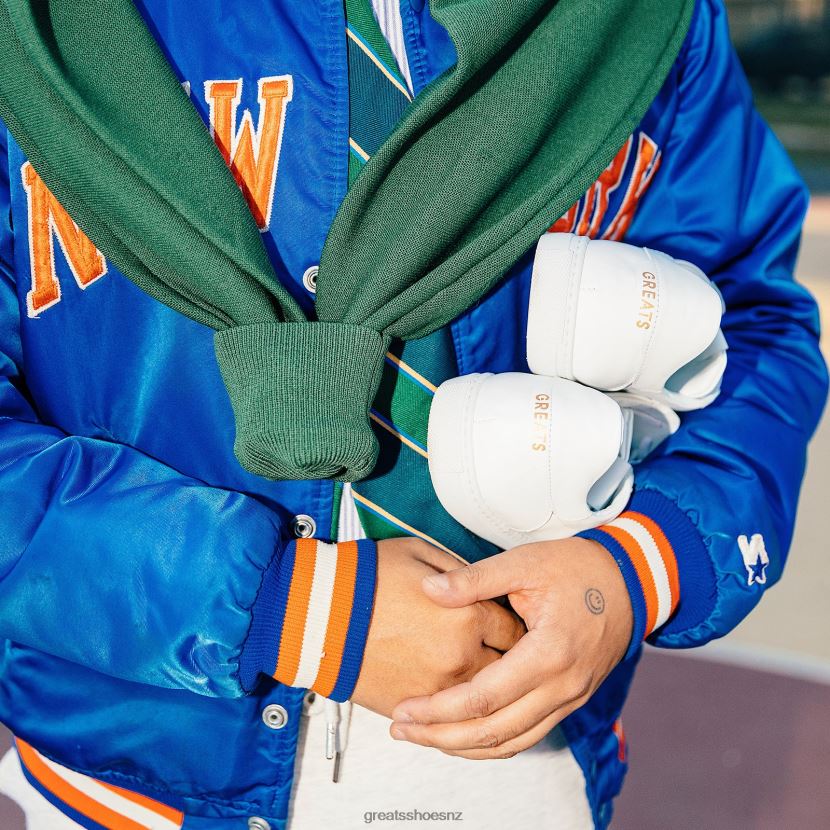 GREATS Blanco The Reign Shoes ZXBPJD25