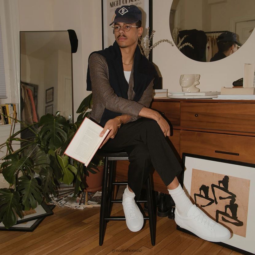 GREATS Blanco The Reign Shoes ZXBPJD25