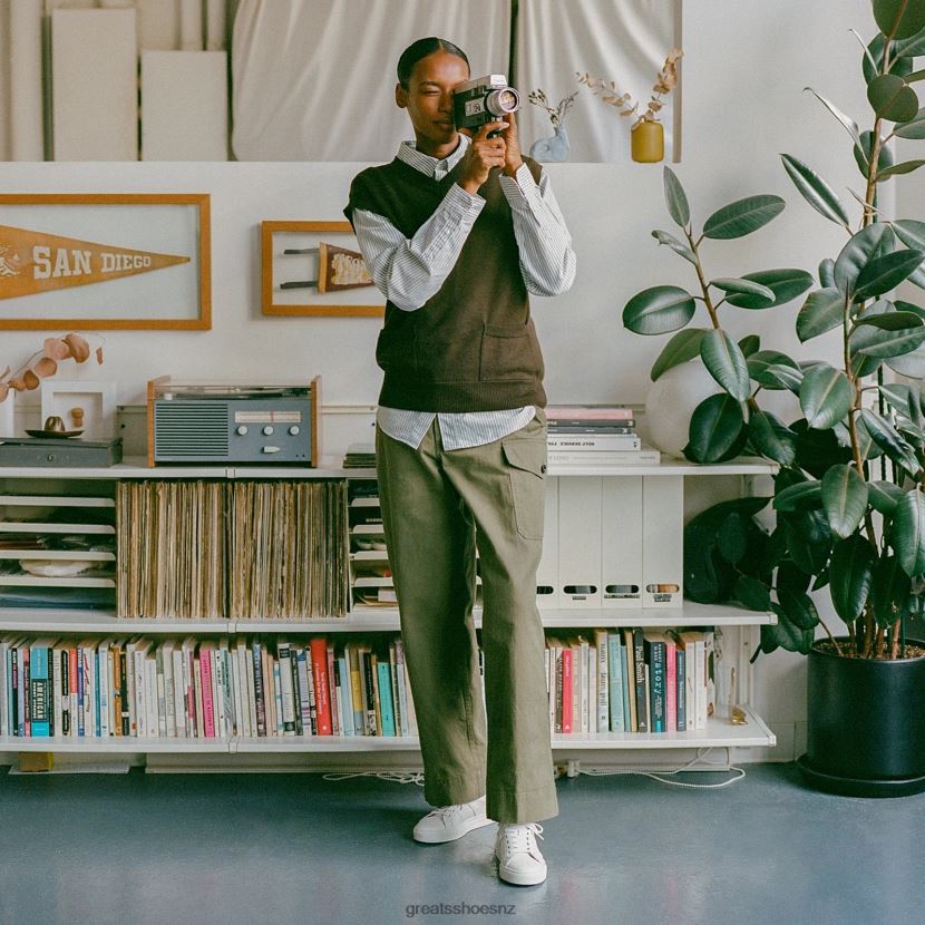 GREATS Blanco The Royale 2.0 Shoes ZXBPJD131