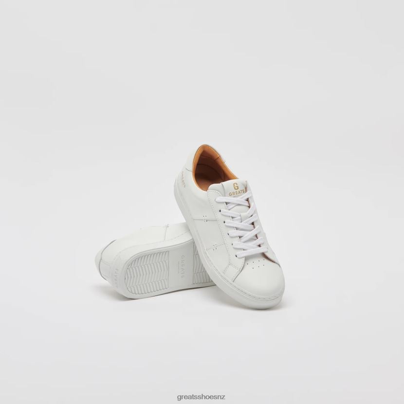 GREATS Blanco The Royale 2.0 Shoes ZXBPJD131