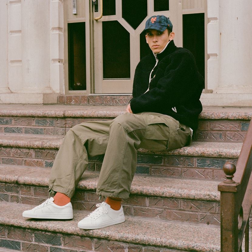 GREATS Blanco The Royale 2.0 Shoes ZXBPJD8