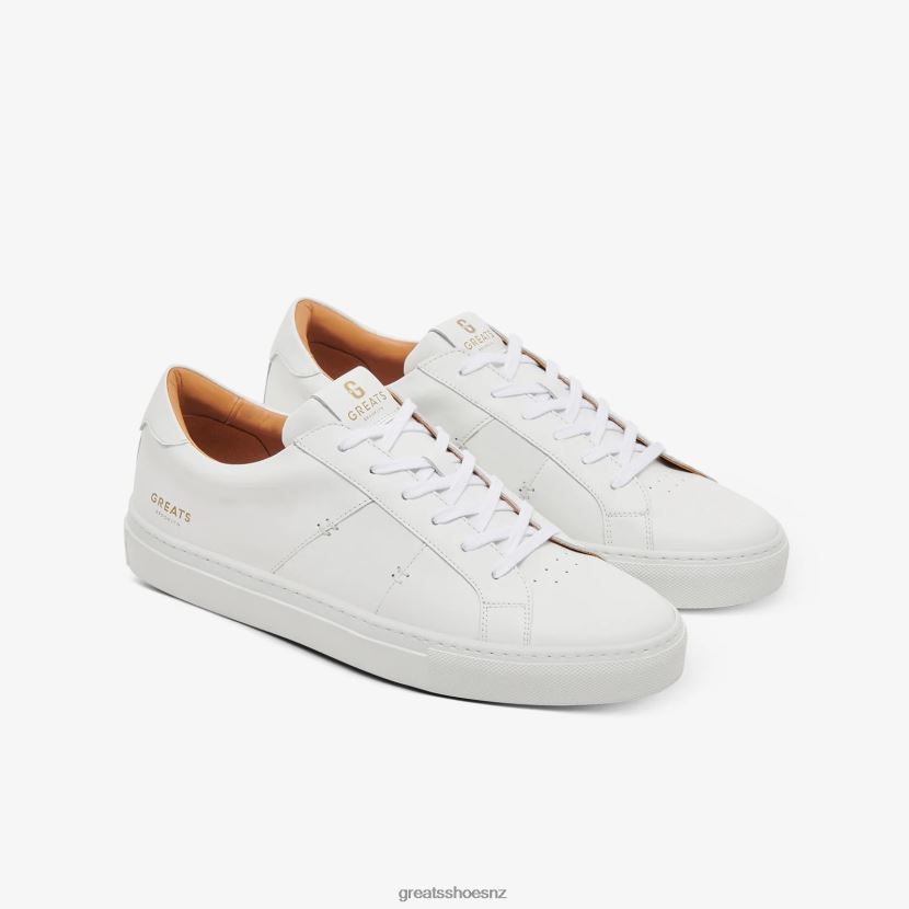 GREATS Blanco The Royale 2.0 Shoes ZXBPJD8