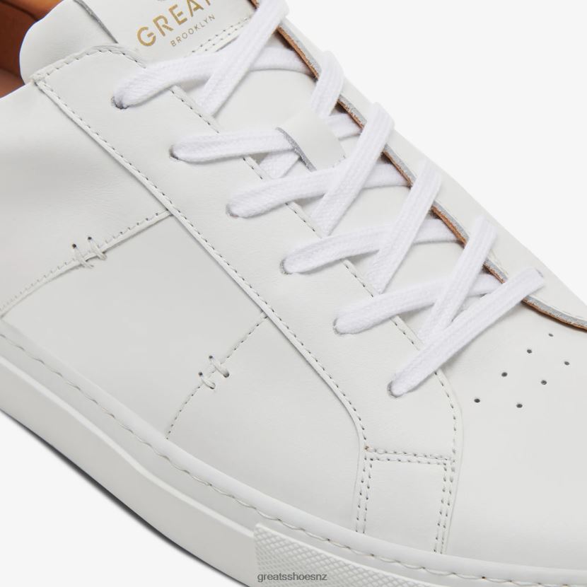 GREATS Blanco The Royale 2.0 Shoes ZXBPJD8