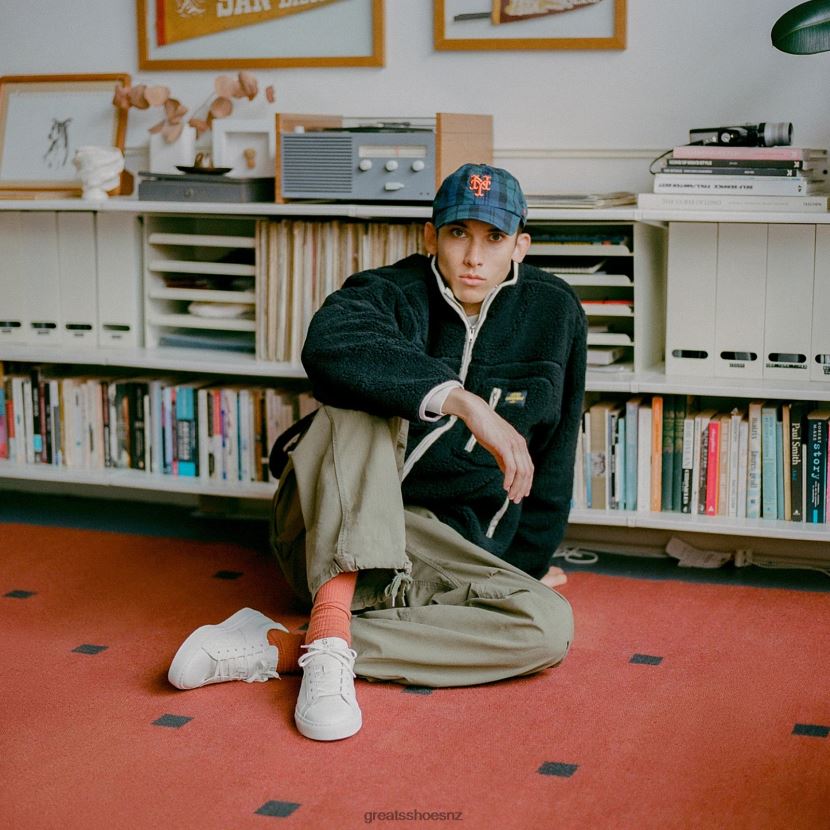 GREATS Blanco The Royale 2.0 Shoes ZXBPJD8