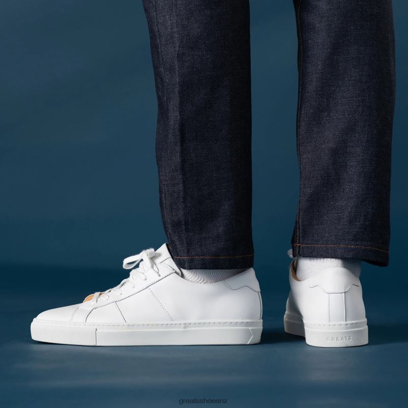 GREATS Blanco The Royale Shoes ZXBPJD19