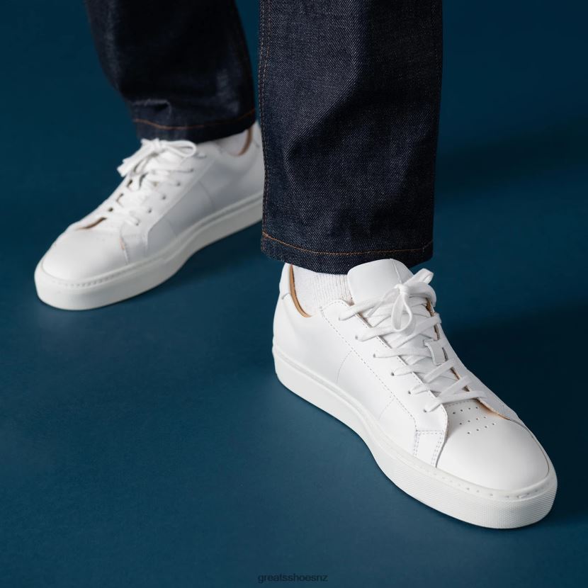 GREATS Blanco The Royale Shoes ZXBPJD19
