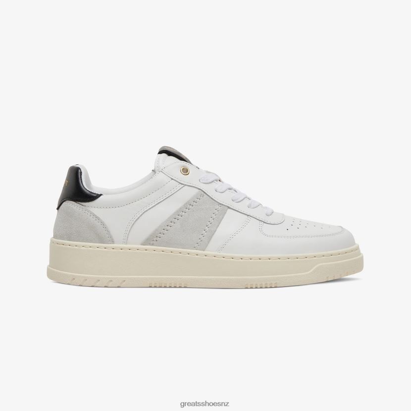 GREATS Blanco The St. James Low Shoes ZXBPJD37