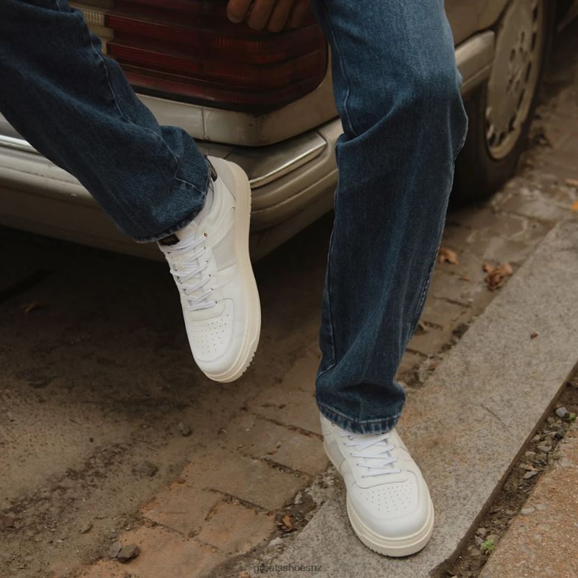 GREATS Blanco The St. James Low Shoes ZXBPJD37