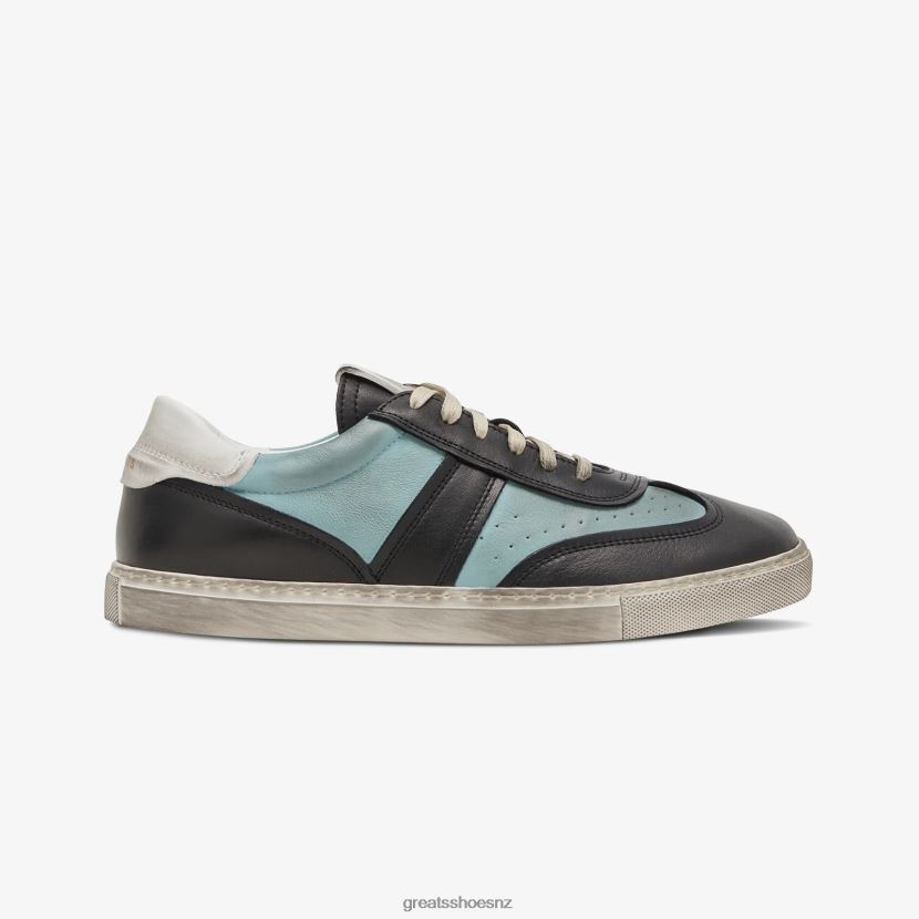 GREATS Blue Multi The Charlie Distressed Shoes ZXBPJD140
