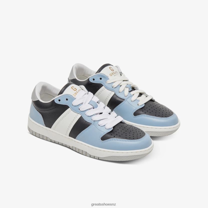 GREATS Blue Multi The JMZ Court Shoes ZXBPJD146