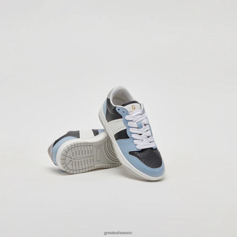 GREATS Blue Multi The JMZ Court Shoes ZXBPJD146