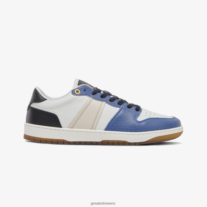 GREATS Blue Multi The JMZ Court Shoes ZXBPJD2
