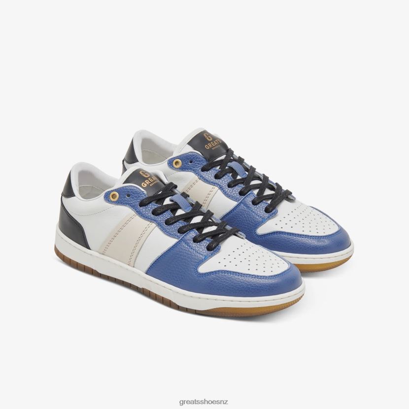 GREATS Blue Multi The JMZ Court Shoes ZXBPJD2