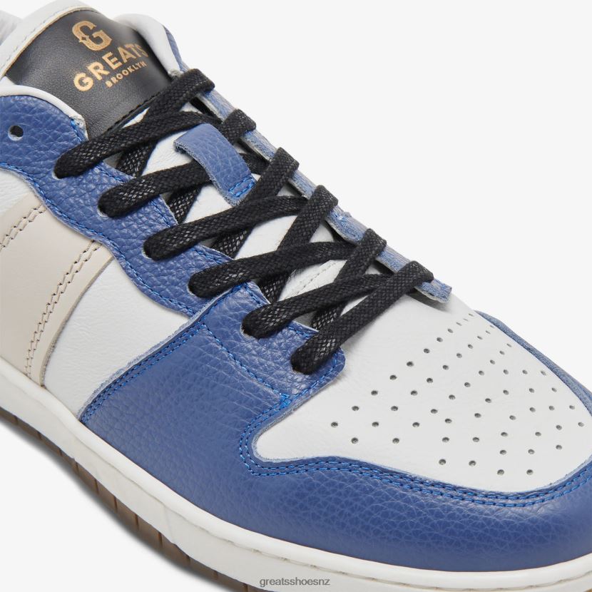 GREATS Blue Multi The JMZ Court Shoes ZXBPJD2