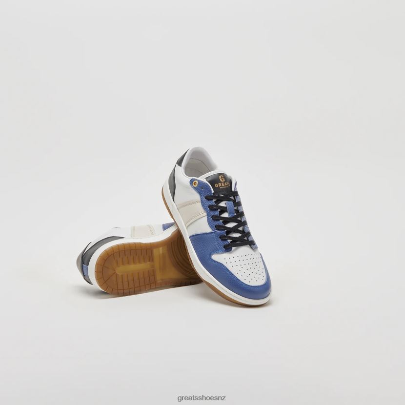 GREATS Blue Multi The JMZ Court Shoes ZXBPJD2
