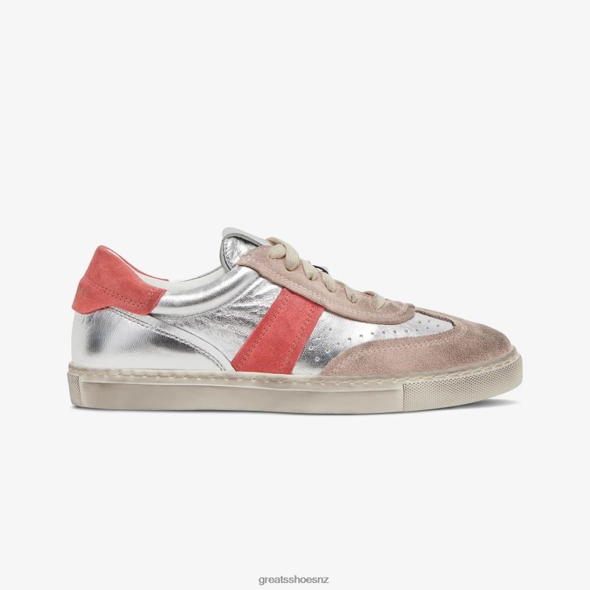 GREATS Blush Multi The Charlie Distressed Shoes ZXBPJD141