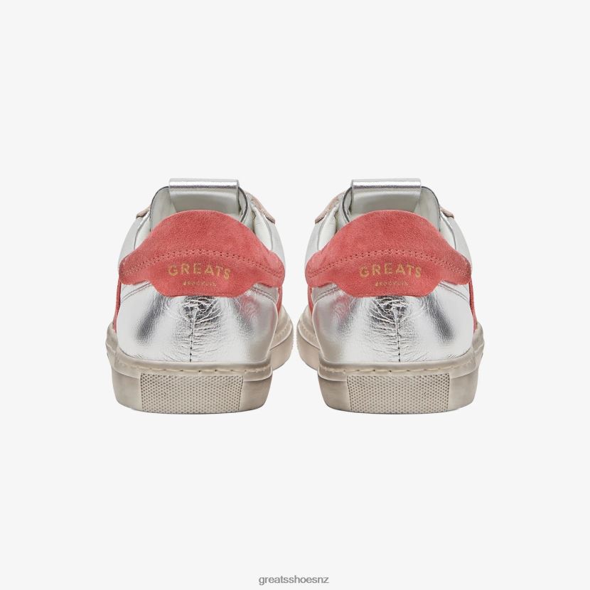 GREATS Blush Multi The Charlie Distressed Shoes ZXBPJD141