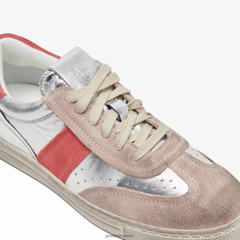 GREATS Blush Multi The Charlie Distressed Shoes ZXBPJD141