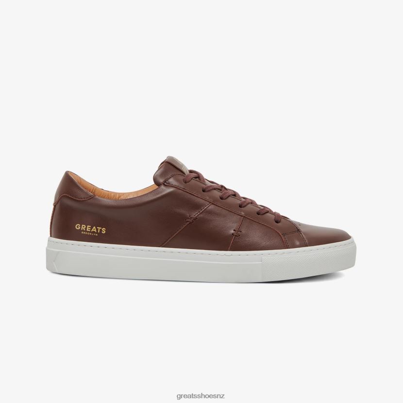 GREATS Dark Brown The Royale 2.0 Shoes ZXBPJD9
