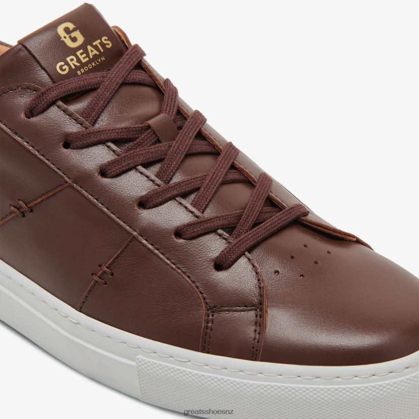 GREATS Dark Brown The Royale 2.0 Shoes ZXBPJD9