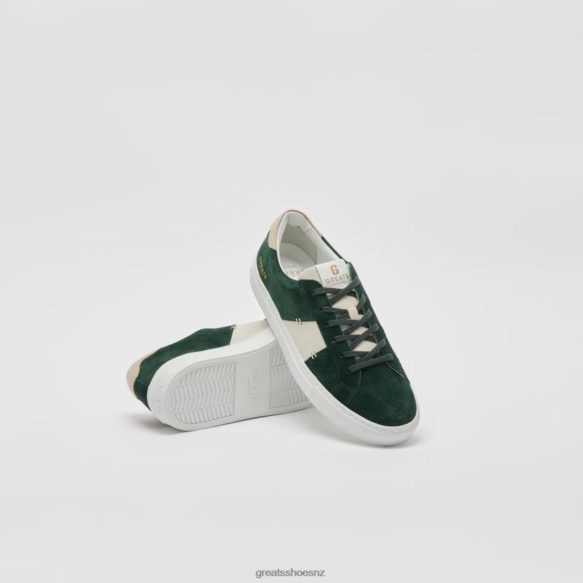 GREATS Green The Royale 2.0 Shoes ZXBPJD10