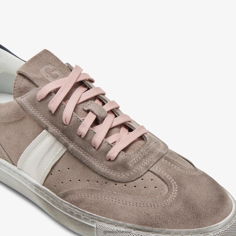 GREATS Grey The Charlie Distressed Shoes ZXBPJD35