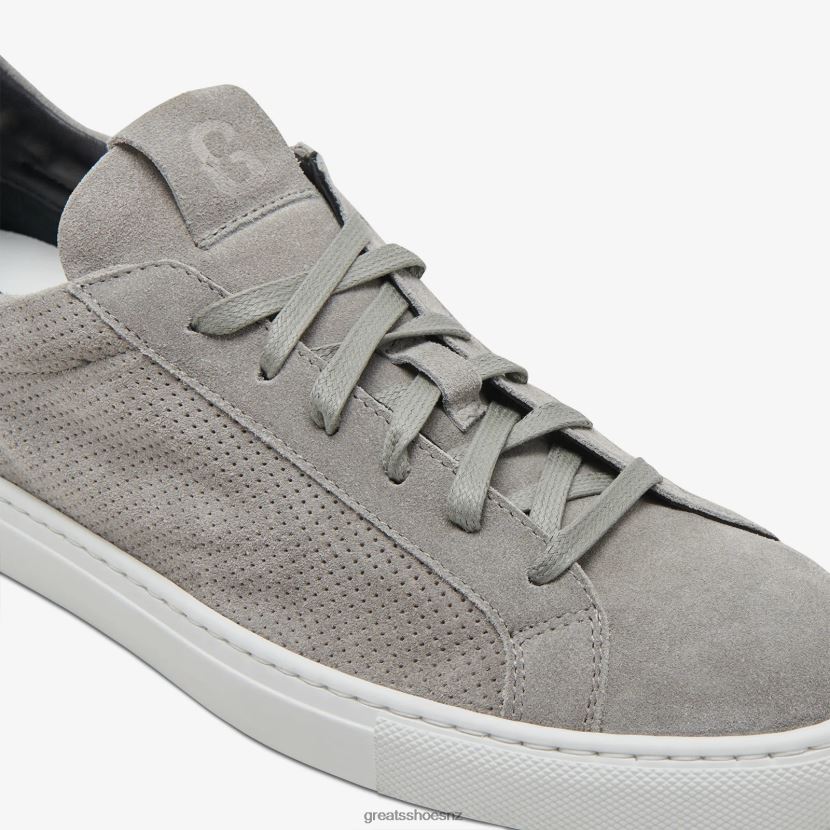 GREATS Grey The Reign Shoes ZXBPJD28