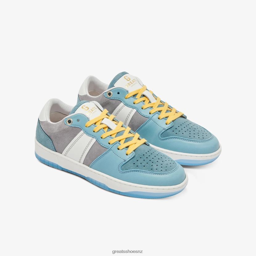 GREATS Light Blue The JMZ Court Shoes ZXBPJD147