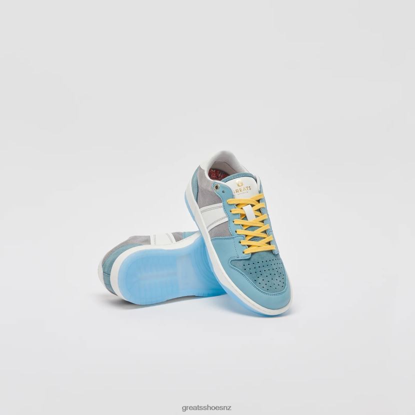 GREATS Light Blue The JMZ Court Shoes ZXBPJD147