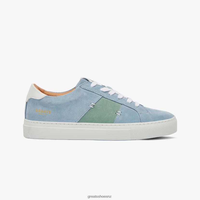 GREATS Light Blue The Royale 2.0 Shoes ZXBPJD123