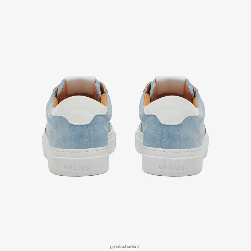 GREATS Light Blue The Royale 2.0 Shoes ZXBPJD123