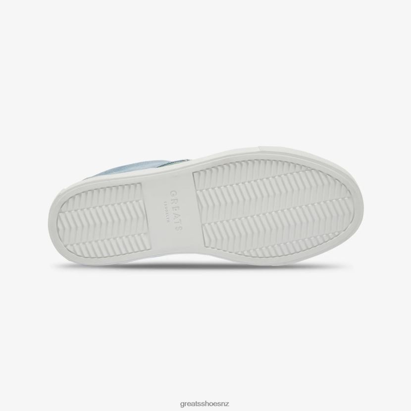GREATS Light Blue The Royale 2.0 Shoes ZXBPJD123
