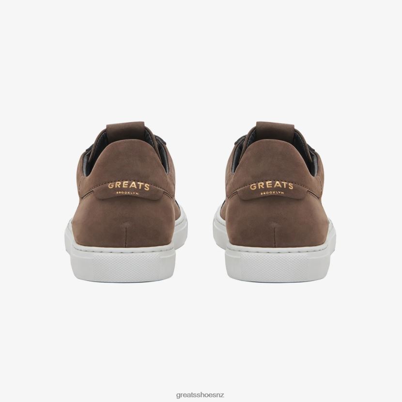 GREATS Mocha Black The Reign Shoes ZXBPJD49