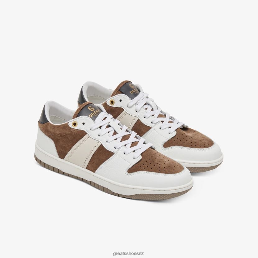 GREATS Mocha The JMZ Court Shoes ZXBPJD21