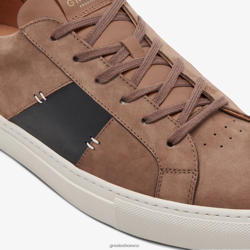 GREATS Mocha The Royale 2.0 Shoes ZXBPJD11