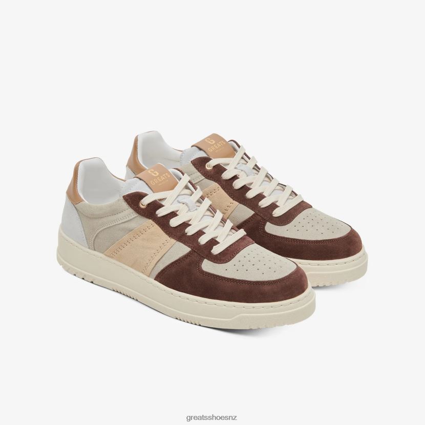 GREATS Mocha The St. James Low Shoes ZXBPJD40