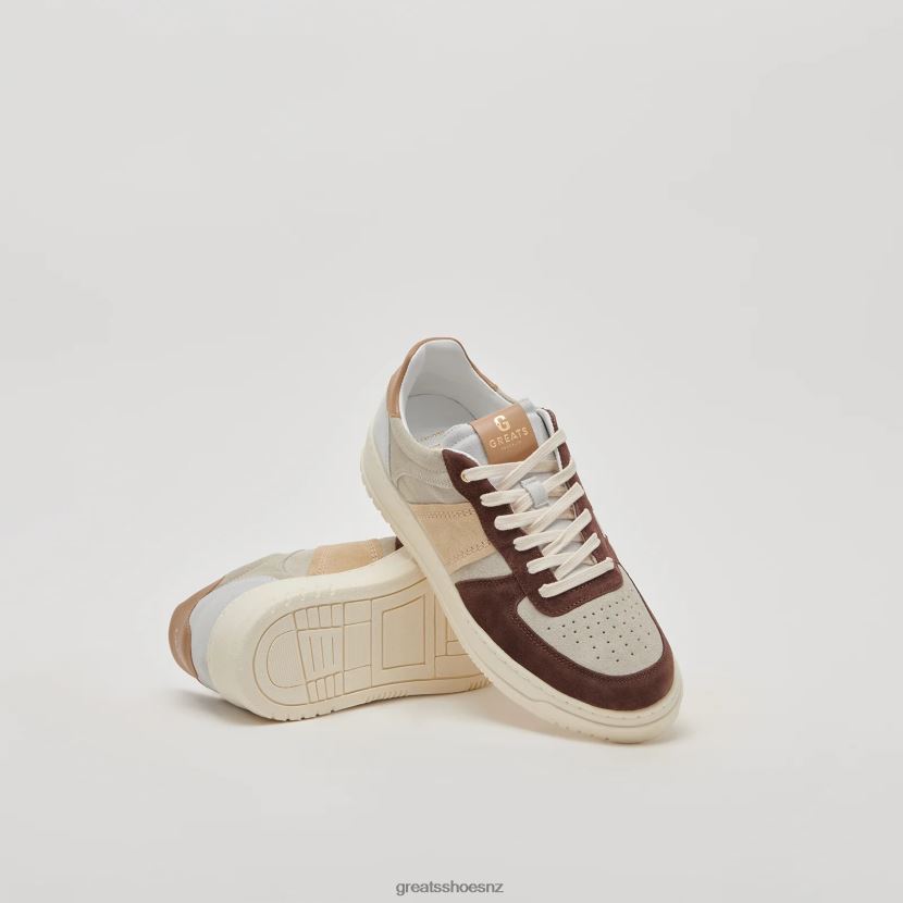 GREATS Mocha The St. James Low Shoes ZXBPJD40
