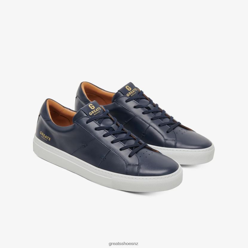 GREATS Navy The Royale 2.0 Shoes ZXBPJD12