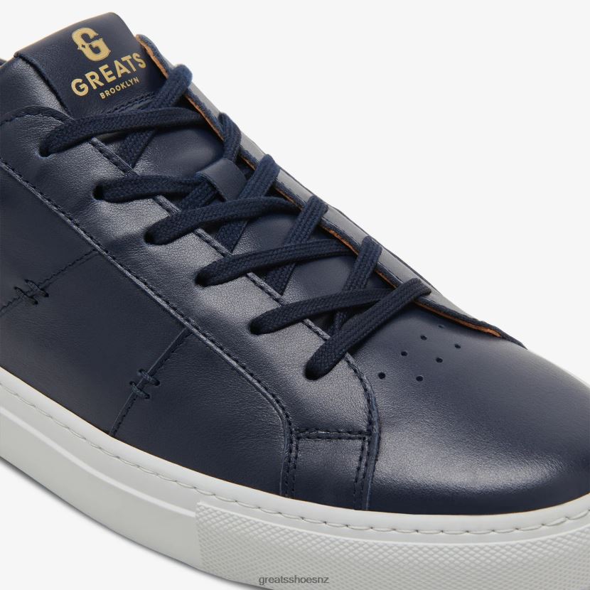 GREATS Navy The Royale 2.0 Shoes ZXBPJD12