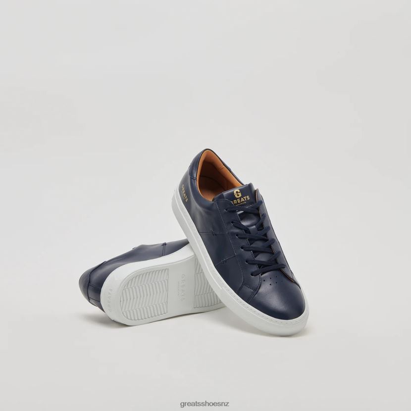 GREATS Navy The Royale 2.0 Shoes ZXBPJD12