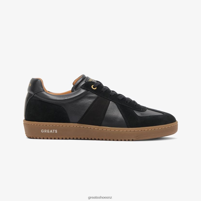 GREATS Nero Gum The GAT Sneaker Shoes ZXBPJD36