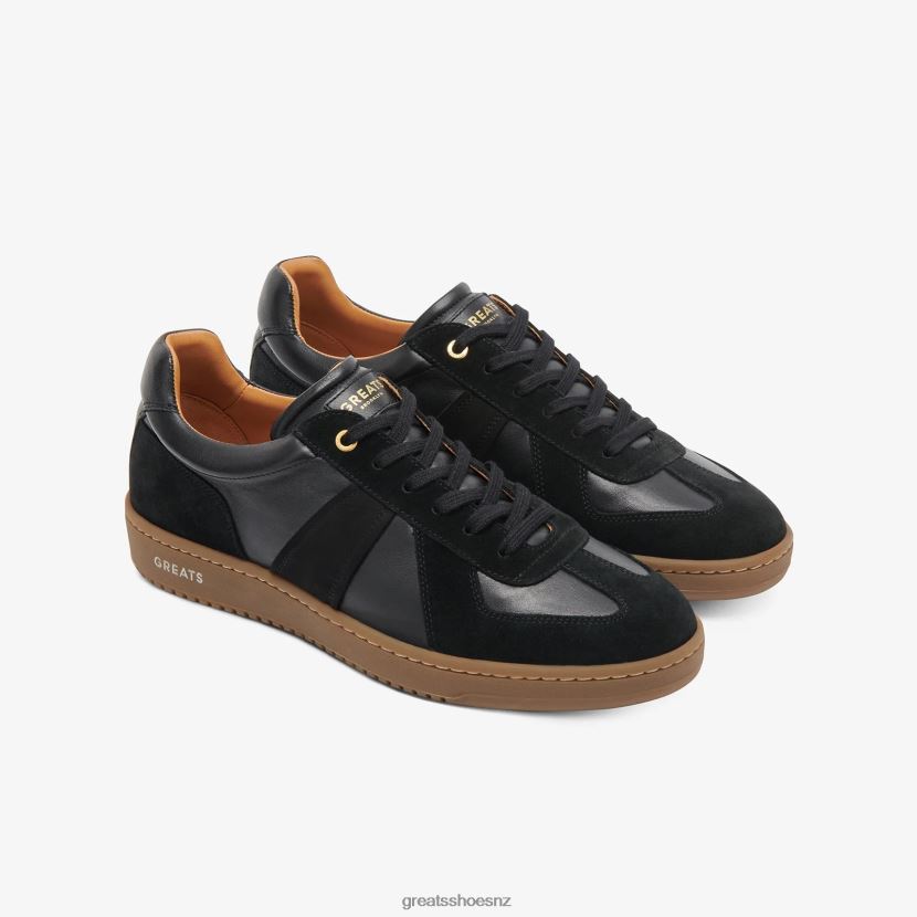 GREATS Nero Gum The GAT Sneaker Shoes ZXBPJD36